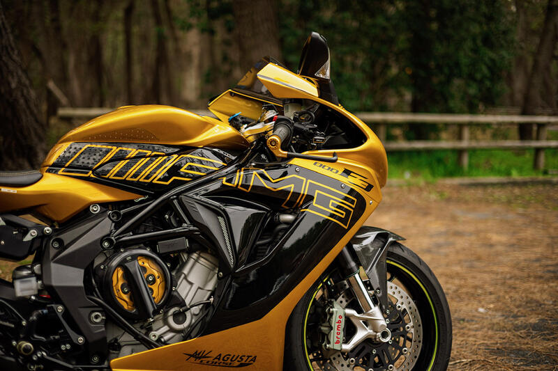 Clear clutch cover MV Agusta - cable control